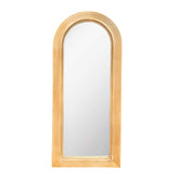 Tanya Natural Rattan 70" Floor Mirror Model: TOV-C54314